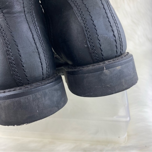 HARLY-DAVIDSON DARNEL SCHWARZ COMBAT-MOTOR - BIKERS BOOTS SIZE M7.5 - Picture 4 of 12